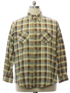 1980's Mens Flannel Shirt