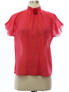 1970's Womens Sheer Shirt