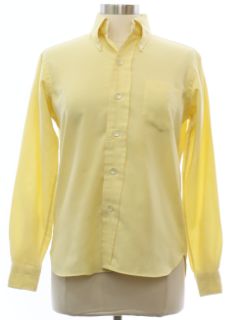 1960's Womens Mod Preppy Shirt