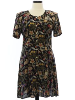 1980's Womens Rayon Dress