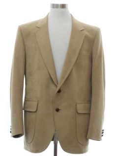 1980's Mens Blazer Style Sport Coat Jacket