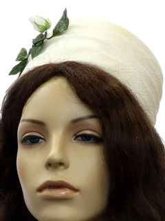 1960's Womens Accessories - Pillbox Hat