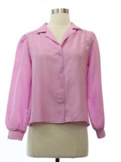 1980's Womens Secretary Shirt