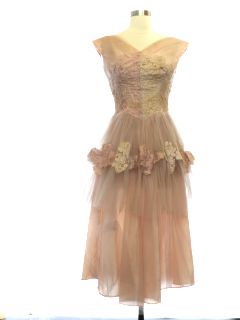 1950's Womens Prom or Cocktail Dress