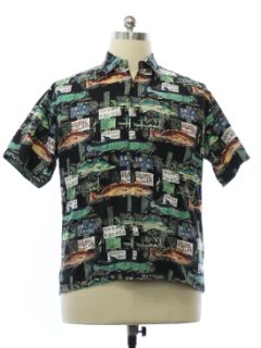 1990's Mens Kahala Cotton Hawaiian Shirt