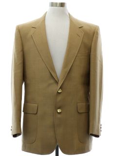 1980's Mens Blazer Style Sport Coat Jacket