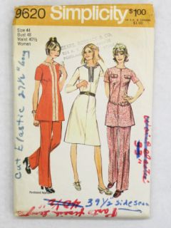 1970's Womens Sewing Pattern