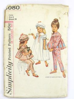 1970's Womens/Childs Sewing Pattern