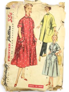 1950's Womens Sewing Pattern