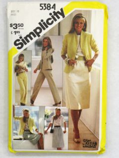 1980's Womens Sewing Pattern