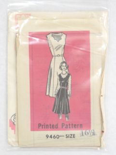 1960's Womens Sewing Pattern