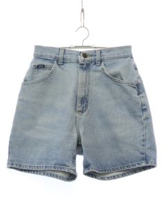 1990's Womens Lee Stone Washed Denim Shorts