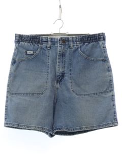 1980's Womens Grunge Lee Denim Shorts