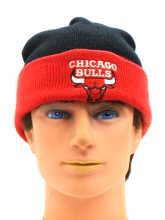 1990's Unisex Accessories - Chicago Bulls NBA Beanie Hat