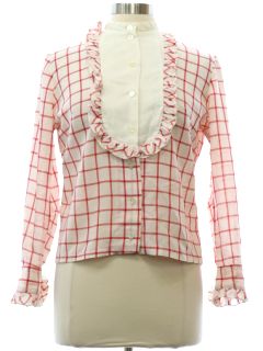 1960's Womens Secretary Shirt