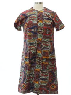 1960's Womens Mod Dress