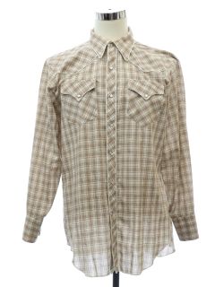 1990's Mens H-Bar-C Western Style Shirt