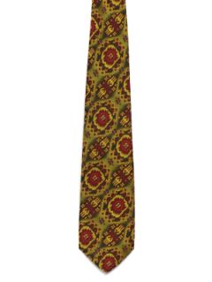 1970's Mens Wide Disco Necktie