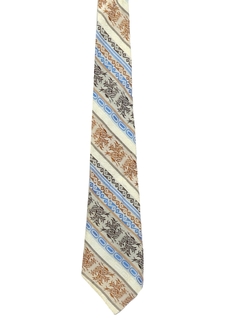 1970's Mens Wide Disco Necktie