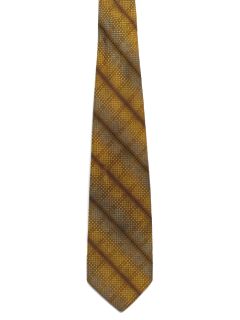 1970's Mens Lilly Dache Designer Wide Disco Necktie