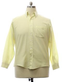 1980's Mens Totally 80s Preppy Shirt