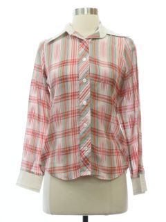 1970's Womens Mod Shirt