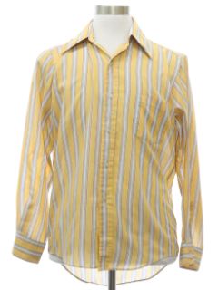 1960's Mens Mod Grunge Shirt