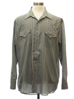 1980's Mens Western Shirt