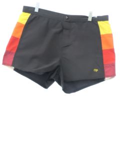 1990's Mens OP Ocean Pacific Rainbow Shorts