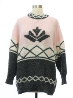 1990's Womens Ski Sweater