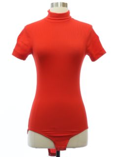 1970's Womens or Girls Mod Onesie Shirt