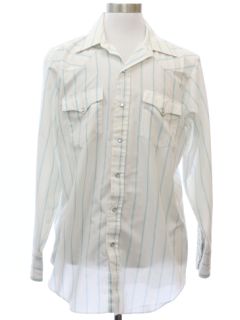 1980's Mens Western Shirt