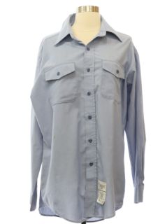 1990's Mens Military US Navy Uniform Shirt