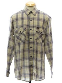 1980's Mens Lee Western Shirt