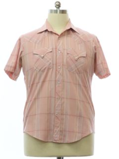 1980's Mens Miller Western Shirt