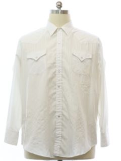 1990's Mens Ely Cattleman Western Shirt