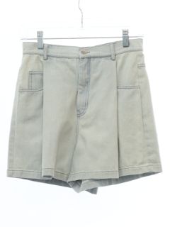 1990's Womens Stonewashed Denim Shorts