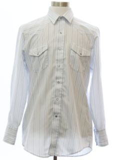 1990's Mens Karman Gold Collection Western Shirt