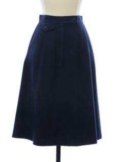 1970's Womens or Girls Young Pendleton Wool Skirt