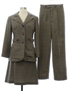 1960's Womens Three Piece Suit
