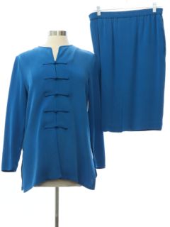 1990's Womens Silk Suit