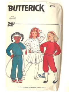 1980's Womens/Childs Sewing Pattern