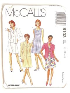 1980's Womens Sewing Pattern