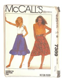 1980's Womens Sewing Pattern