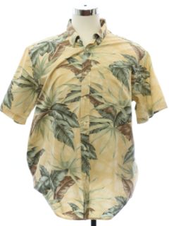 1990's Mens Cotton Hawaiian Shirt