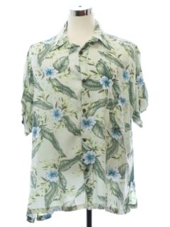 1990's Mens Rayon Hawaiian Shirt