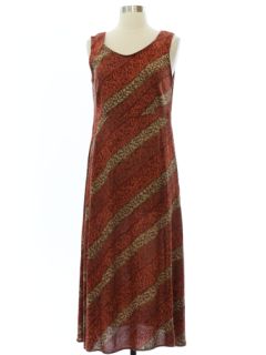 1990's Womens Rayon Dress