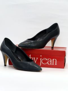1980's Womens Accessories - Cathy Jean Leather Pumps Shoes