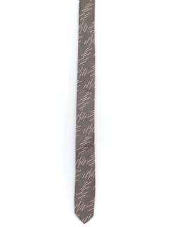 1980's Mens Chess King Totally 80s Super Skinny Necktie