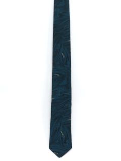 1980's Mens Totally 80s Abstract Necktie